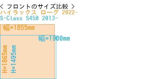 #ハイラックス ローグ 2022- + S-Class S450 2013-